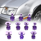 Maxbell 10 Pieces Dent Removal Kit Dent Remover Dent Puller for Hail