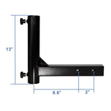 Maxbell Flagpole Mount Bracket with Drainage Hole High Strength for SUV Truck