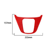 Maxbell Carbon gear Shift Panel Cover Decoration Trim for Honda Cr-V CRV