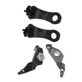 Maxbell 4 Pieces Auto Headlight Repair Kit Bracket Clip for BMW E60 E61 530i
