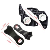 Maxbell 4 Pieces Auto Headlight Repair Kit Bracket Clip for BMW E60 E61 530i