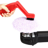Maxbell Durable Foam Pad Conditioning Brush Car Auto Detailing for Buffing Pad