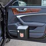 Maxbell Mini Trash Can Dustbin with Lid Garbage Can for Car Cabinet Bathroom Style A