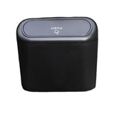 Maxbell Mini Trash Can Dustbin with Lid Garbage Can for Car Cabinet Bathroom Style B