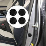 Maxbell Car Door Absorber Cushion Gasket Decorative Buffer Bumper Cushion 4x Black no Sign