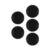 Maxbell Car Door Absorber Cushion Gasket Decorative Buffer Bumper Cushion 5x Black no Sign