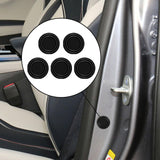 Maxbell Car Door Absorber Cushion Gasket Decorative Buffer Bumper Cushion 5x Black no Sign