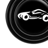 Maxbell Car Door Absorber Cushion Gasket Decorative Buffer Bumper Cushion 4x Black with Sign