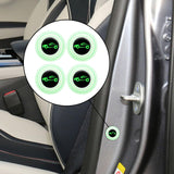 Maxbell Car Door Absorber Cushion Gasket Decorative Buffer Bumper Cushion 4xLuminous with Sign