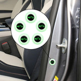 Maxbell Car Door Absorber Cushion Gasket Decorative Buffer Bumper Cushion 5xLuminous with Sign