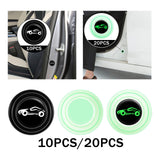 Maxbell 10Pcs Car Door Anti Collision Gasket Thickening for Automobile Truck With sign