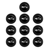 Maxbell 10Pcs Car Door Anti Collision Gasket Thickening for Automobile Truck With sign