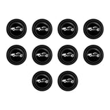 Maxbell 10Pcs Car Door Anti Collision Gasket Thickening for Automobile Truck With sign