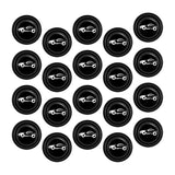 Maxbell 20Pcs Car Door Anti Collision Gasket Decoration Accessory for Truck SUV With sign