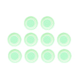 Maxbell 10Pcs Car Door Anti Collision Gasket Thickening for Automobile Truck Without sign