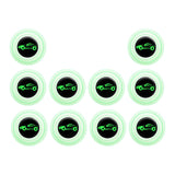 Maxbell 10Pcs Car Door Anti Collision Gasket Thickening for Automobile Truck With luminous