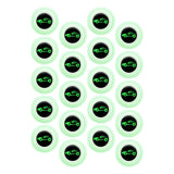 Maxbell 20Pcs Car Door Anti Collision Gasket Decoration Accessory for Truck SUV With sign luminous