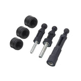 Maxbell 3 Pieces Engine Cover Rubber Pad Kit 1434444 for Ford Focus MK2 04-11