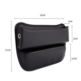 Maxbell Car Seat Gap Filler Organizer PU Leather Universal for Phones