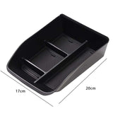 Maxbell Center Console Storage Box Tray Multi Use with 4 Compartments for Car