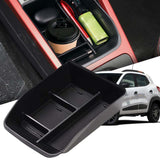 Maxbell Center Console Storage Box Tray Multi Use with 4 Compartments for Car