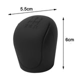 Maxbell Gear Shift Knob Cover Replacement Protector for Ford Focus Transit Black