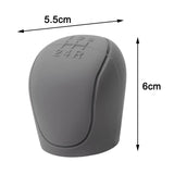 Maxbell Gear Shift Knob Cover Replacement Protector for Ford Focus Transit Grey