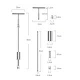 Maxbell 18Pcs Professional dents repair Kit for Refrigerator Trucks