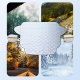 Maxbell Winter Windshield Car Windshield Snow Cover Windscreen Snow for RV style A