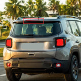 Maxbell Third 3rd Brake Stop Lamp Practical Red Lights for Jeep Renegade 15-20