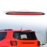 Maxbell Third 3rd Brake Stop Lamp Practical Red Lights for Jeep Renegade 15-20