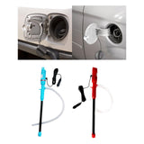 Maxbell Electric Oil Water Liquids Transfer Pump Car Siphon Hose for Oil Blue
