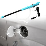 Maxbell Electric Oil Water Liquids Transfer Pump Car Siphon Hose for Oil Blue
