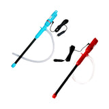 Maxbell Electric Oil Water Liquids Transfer Pump Car Siphon Hose for Oil Blue