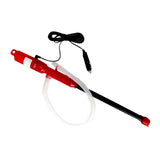 Maxbell Electric Oil Water Liquids Transfer Pump Car Siphon Hose for Oil Red