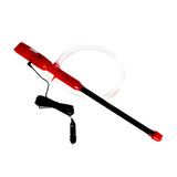 Maxbell Electric Oil Water Liquids Transfer Pump Car Siphon Hose for Oil Red
