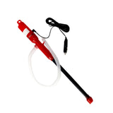 Maxbell Electric Oil Water Liquids Transfer Pump Car Siphon Hose for Oil Red