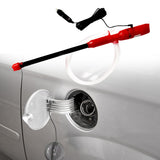 Maxbell Electric Oil Water Liquids Transfer Pump Car Siphon Hose for Oil Red
