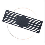 Maxbell Front Back Bumper License Plate Tag Holder Frame for SUV Trailer Auto