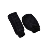 Maxbell Car Gear shifts Knob Cover with Handbrake Cover for Interior Decoration Black