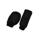 Maxbell Car Gear shifts Knob Cover with Handbrake Cover for Interior Decoration Black