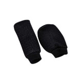 Maxbell Car Gear shifts Knob Cover with Handbrake Cover for Interior Decoration Black