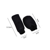 Maxbell Car Gear shifts Knob Cover with Handbrake Cover for Interior Decoration Black