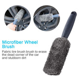 Maxbell 9x Car Cleaning Kit for Cleaning Wheels