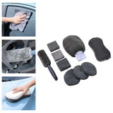 Maxbell 9x Car Cleaning Kit for Cleaning Wheels