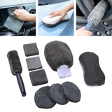 Maxbell 9x Car Cleaning Kit for Cleaning Wheels