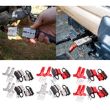 Maxbell 4x 6-8 Gauge Battery Quick Connector 50A 12V to 36V for Bike Car ATV Gray