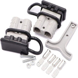 Maxbell 4x 6-8 Gauge Battery Quick Connector 50A 12V to 36V for Bike Car ATV Gray