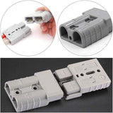 Maxbell 4x 6-8 Gauge Battery Quick Connector 50A 12V to 36V for Bike Car ATV Gray