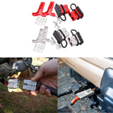 Maxbell 4x 6-8 Gauge Battery Quick Connector 50A 12V to 36V for Bike Car ATV Gray Red